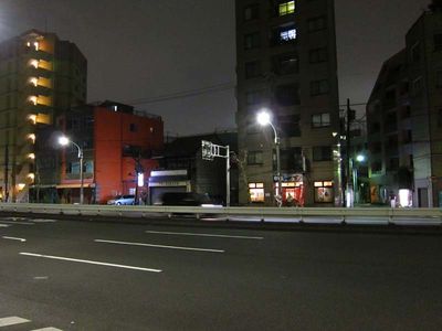 Street view at night